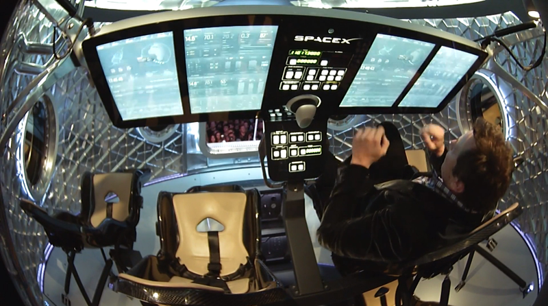 Illustration for article titled SpaceX Dragon V2, la nave capaz de llevar a 7 astronautas al espacio
